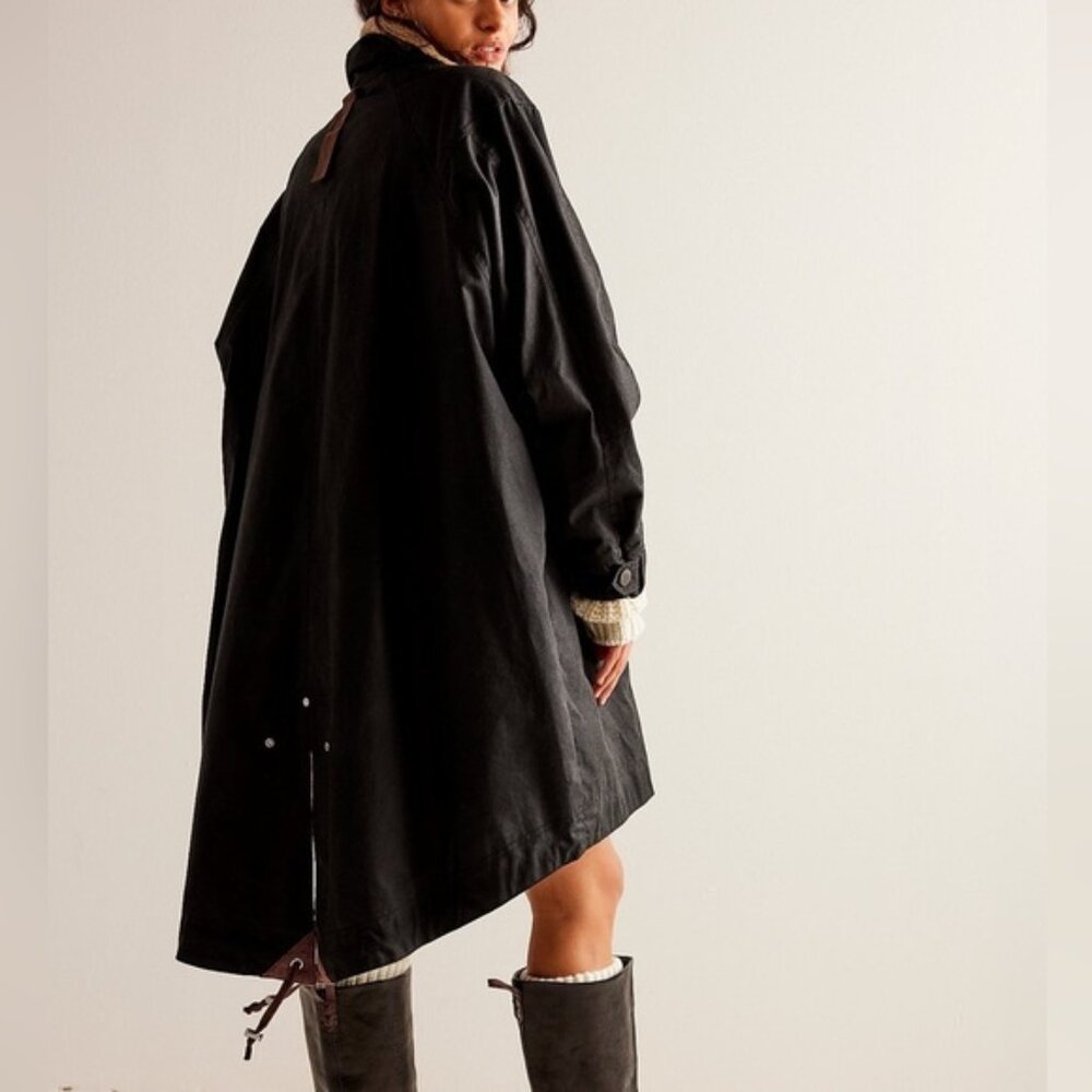 SOLD ✅Free People Waxed Cottkn Winter Parka - Picture 9 of 9